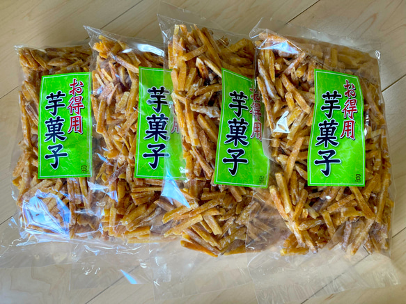 岩城島銘菓 芋菓子（お徳用 ショート 650ｇ） 1枚目の画像