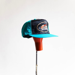 埼玉湖ウォーターグリーンエレクトリックファンタジーユース羅はイヤーキャップアンティーク5ピースカットドームダックタン野球帽ピーク 3枚目の画像