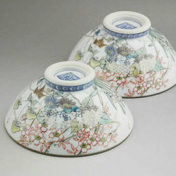 京の四季夫婦茶碗　壹楽 2枚目の画像