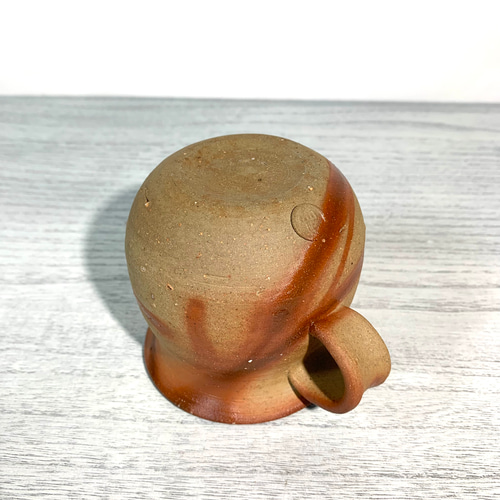 備前焼(初窯)左馬コーヒーカップ【佐々木剛】 馬克杯 備前焼ギャラリー