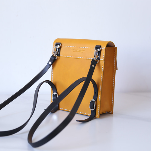 10周年記念・Creema限定作品」2WAY本革 リュックサック 一本ベルト