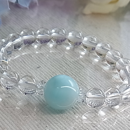 お得品】SA 大玉アイスラリマー 自然光でも 透ける ラリマー  