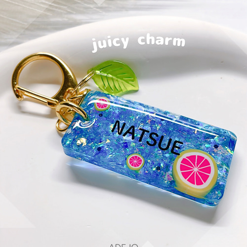 全14種類】フルーツ♡ジュース♡ゼリー♡チャーム♡キーホルダー