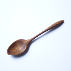 木質咖哩湯匙（核桃木）A022-1 第2張的照片