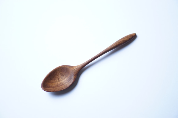 木質咖哩湯匙（核桃木）A022-1 第2張的照片