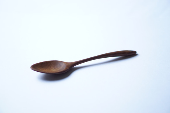 木質咖哩湯匙（核桃木）A022-1 第3張的照片