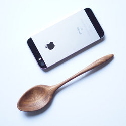 木質咖哩湯匙（核桃木）A022-1 第6張的照片