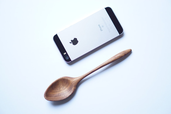 木質咖哩湯匙（核桃木）A022-1 第6張的照片