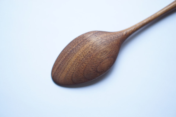 木質咖哩湯匙（核桃木）A022-1 第8張的照片