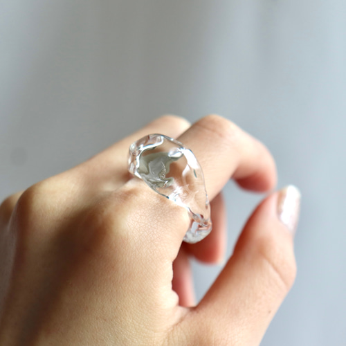 OTA GLASS STUDIO ガラスリング ガラスリング 指輪・リング yasuko fujioka 通販 8126149