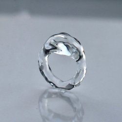 -清澄- ガラス リング glass ring 1枚目の画像