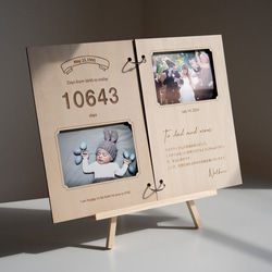 7月限定イベント/ご両親へのプレゼント、子育て感謝状、即納 7枚目の画像