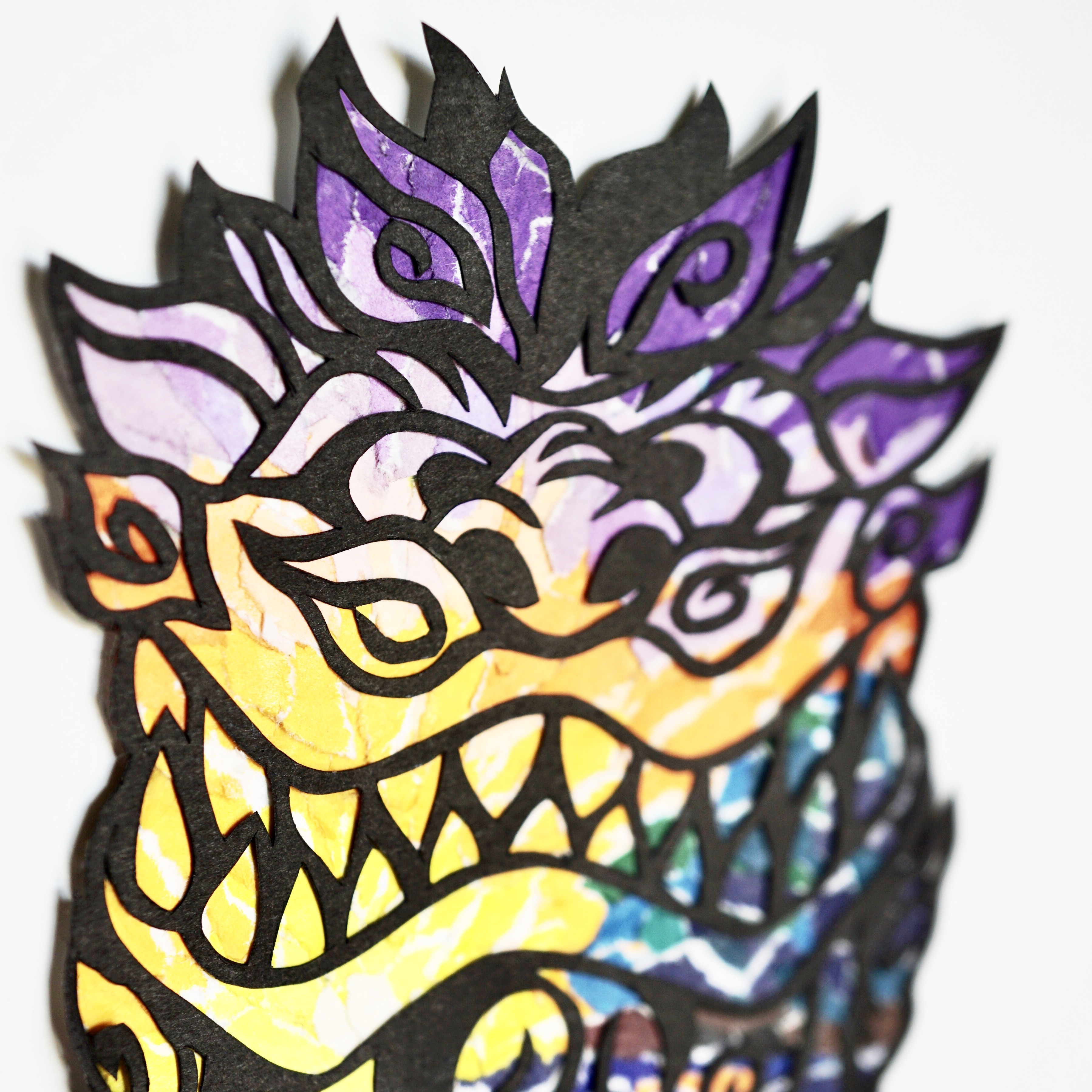 ちぎり絵 ちぎり絵
