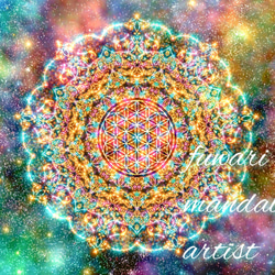 スピリチュアルアート☆宇宙高波動絵画『パラレルワールド』並行世界接続瞑想 宇宙高波動アート【パラレルワールド】情報空間接続・瞑想絵画