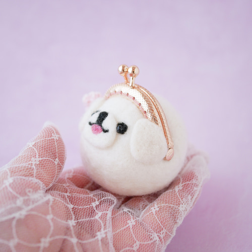 羊毛フェルト　ペキニーズ 羊毛フェルト ペキニーズ カジュアルなペキニーズ【羊毛フェルト
