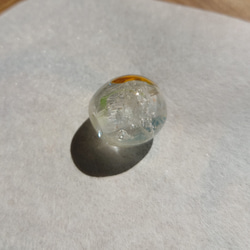 光と遊ぶ とんぼ玉 泡沫の妖精 ピクシーダスト ガラス 陽光 4枚目の画像