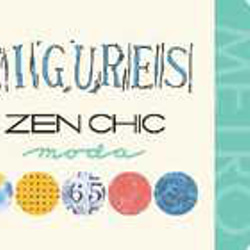 「Figures」moda Jelly Rolls (カットクロス40枚）Zen Chic 4枚目の画像