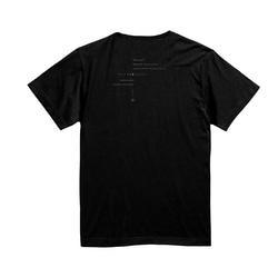 黒桜 - 和風 ハイクオリティ黒Tシャツ / 5.6oz / Synonym & UnitedAthle 3枚目の画像