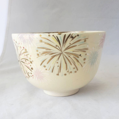 花火 夏の抹茶盌 茶碗・めし碗 陶彩 花と風 通販 14217904