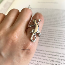 ニホンヤモリの指輪 4枚目の画像