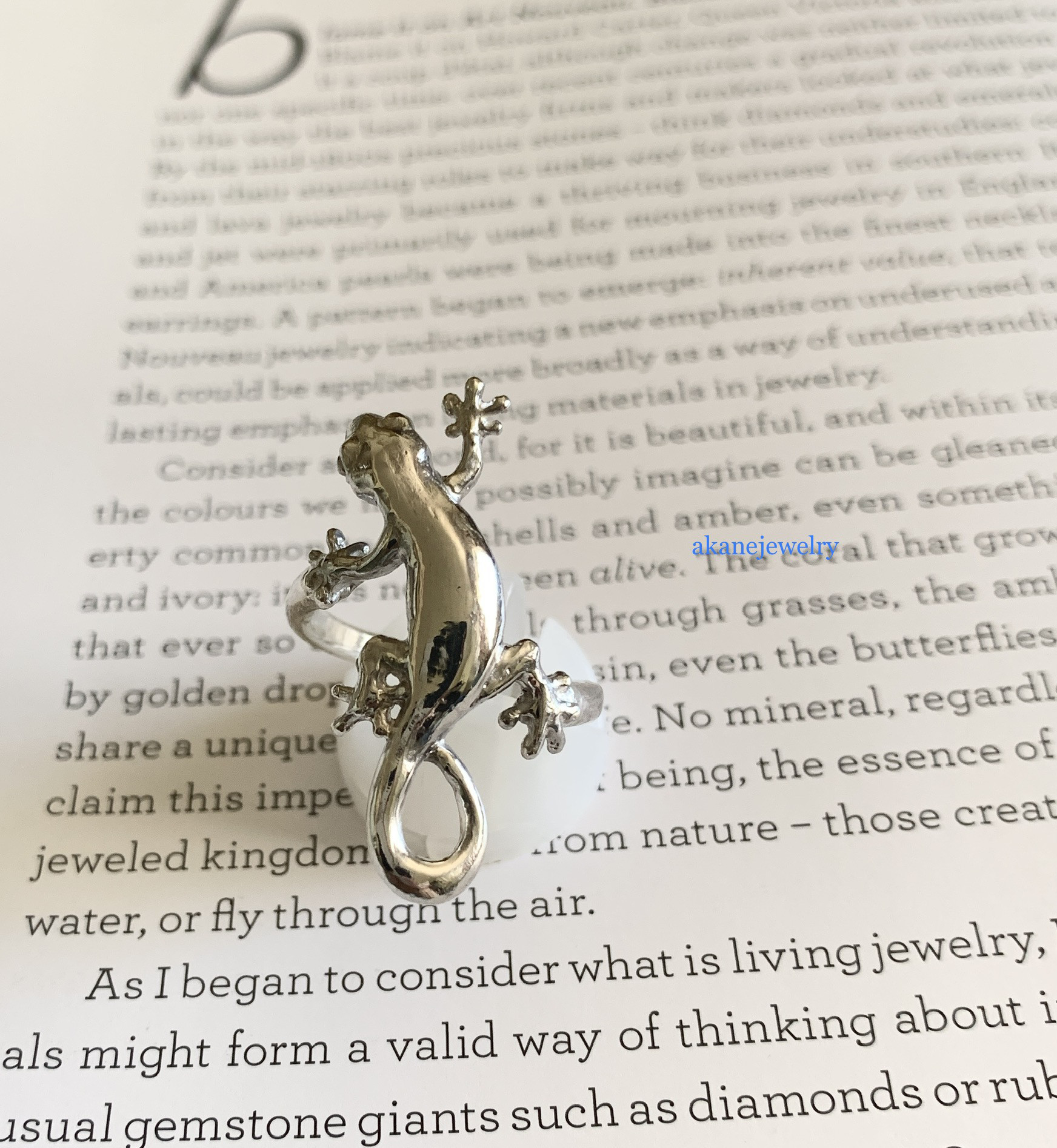 ニホンヤモリの指輪