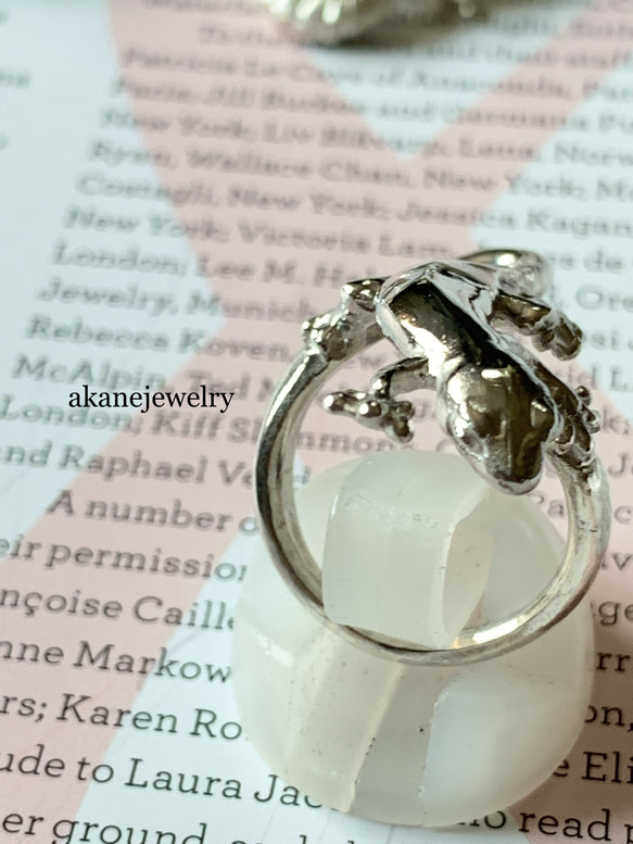 ニホンヤモリの指輪 6枚目の画像