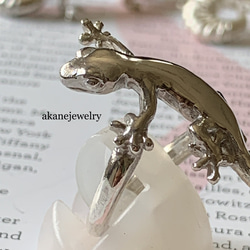 ニホンヤモリの指輪 5枚目の画像