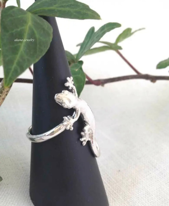 ニホンヤモリの指輪 8枚目の画像