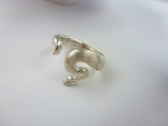 ボールパイソン　ダイヤモンドリング0.01ct 6枚目の画像