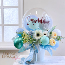 Baby blue eyes (*・ω・ ギフト　バルーンアレンジ Baby blue eyes (*・ω・様専用 ギフト バルーンアレンジ