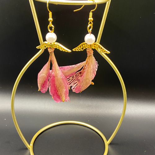 アルストロメリアのエンゼル イヤリング／ピアス ピアス（フック