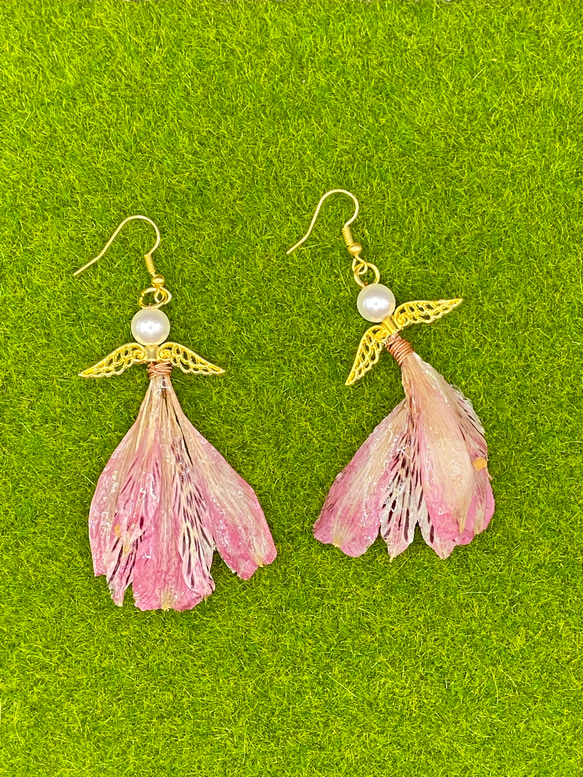 アルストロメリアのエンゼル イヤリング／ピアス ピアス（フック
