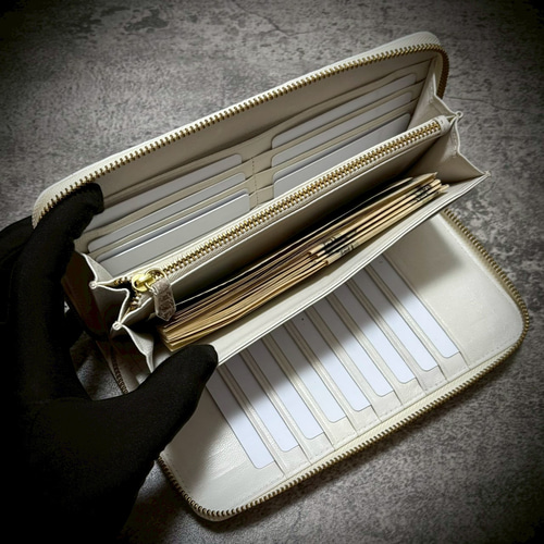 ヒマラヤクロコダイル レザー長財布 カード20枚入 ヒマラヤクロコダイル 長財布 メンズ財布 大容量 メンズ