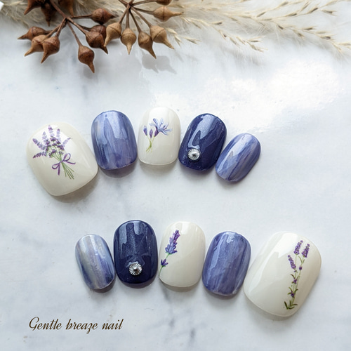 ネイルチップ 038. ネイルチップ（つけ爪） Gentle breeze 通販  