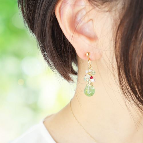 手持ちのイヤリングの画像わを確認してください。