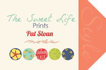 「The Sweet Life Prints」moda JellyRolls（カットクロス40枚）Pat Sloan