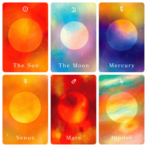 きらきら星のフォーチュンカード☆スタークリームアストロロジーカード