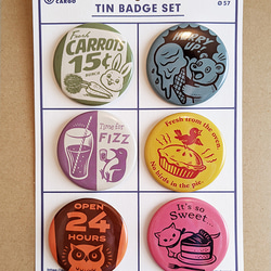 BIG TIN BADGE SET　缶バッジセット 1枚目の画像