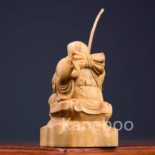 彫刻仏像 七福神 恵比寿 商売繁盛 彫刻 Kaneboo 通販 14219819｜Creema