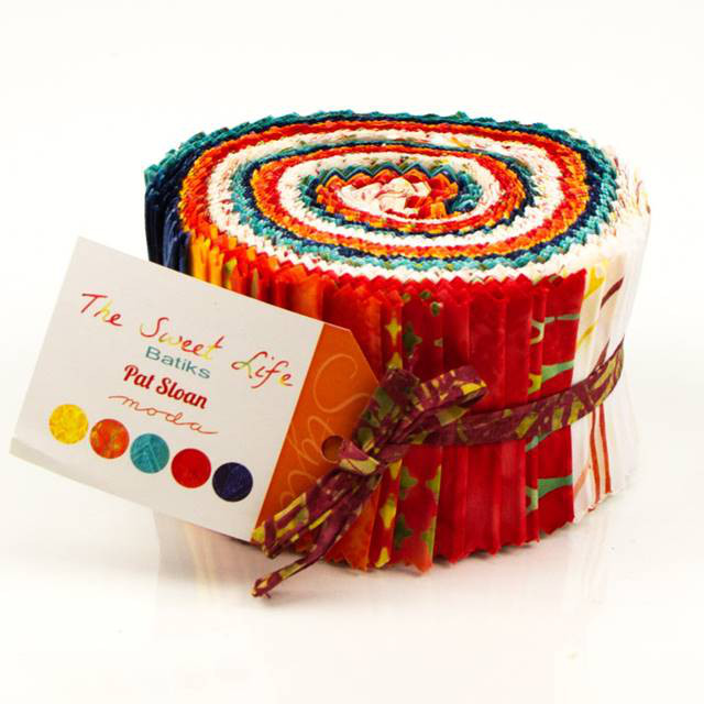 「The Sweet Life Batiks」 ジェリーロール カットクロス moda 生地 Pat Sloan
