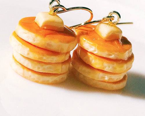 パンケーキピアス d1896cb9b66e4092d9838000e2ecad