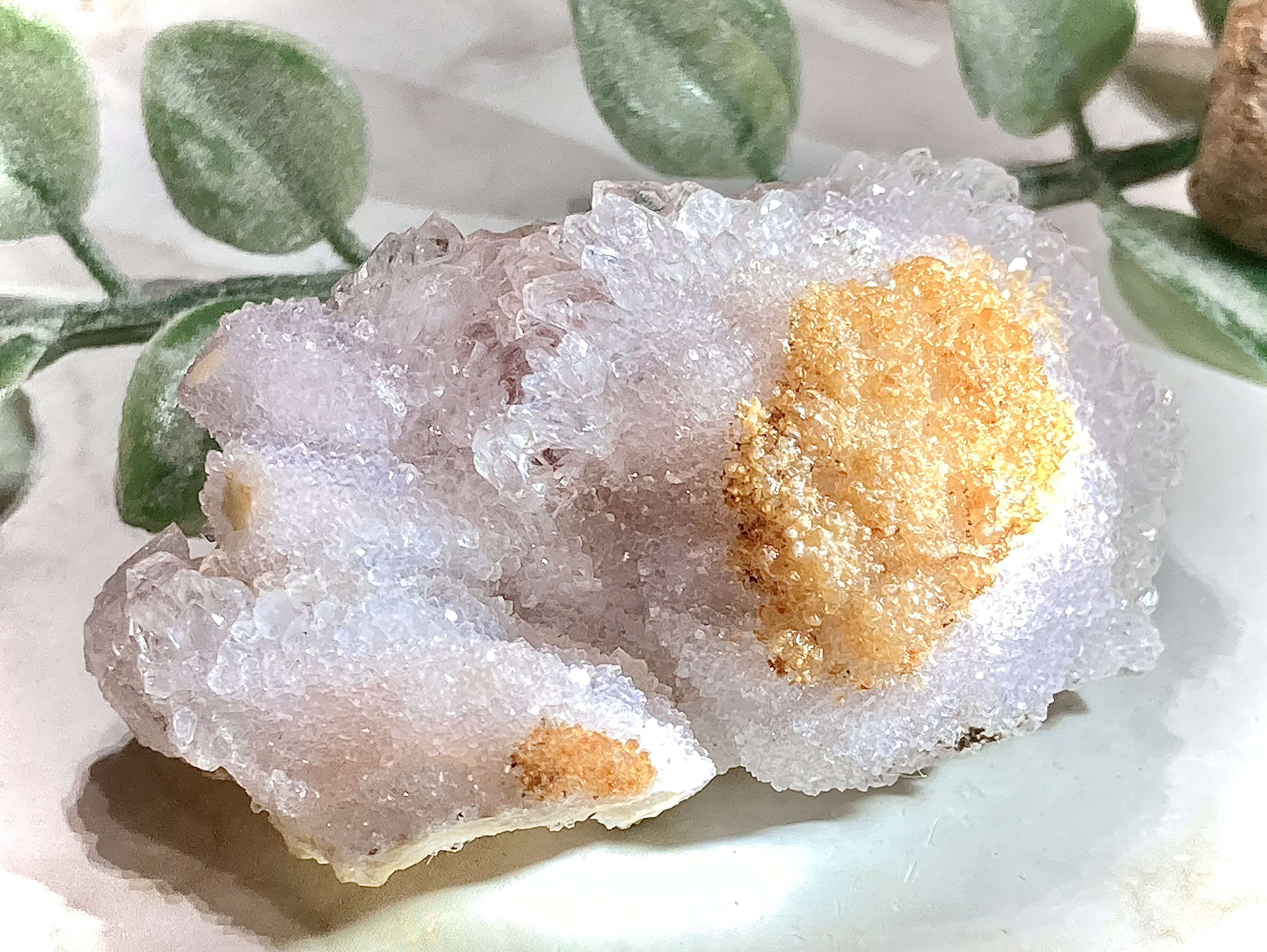 フラワー✨アメジスト　ラフストーン　原石　クラスター