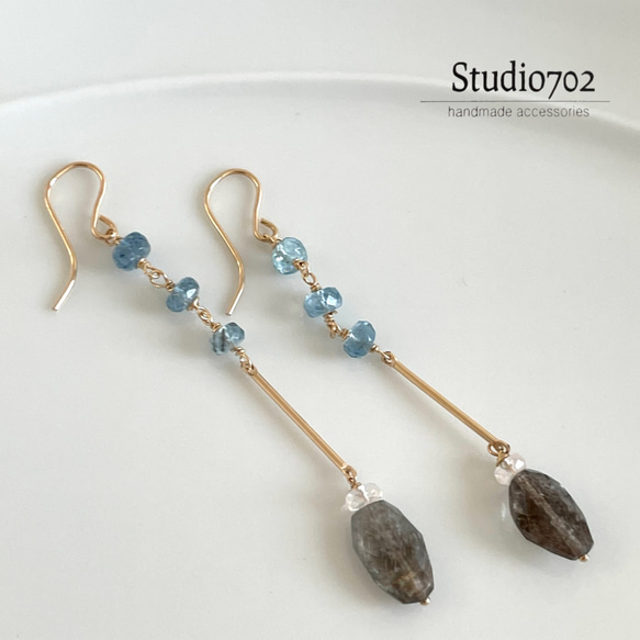 14kgfサンタマリアアクアマリンサンタマリア カラー アクアマリン 一粒