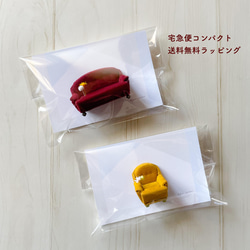 ミニチュアシェルソファのリングスタンド リングピロー 二人がけ　ライトブルー 12枚目の画像