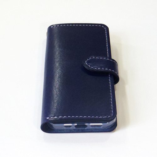 マグネット留め牛革レザーケース iPhone,Android 多機種制作