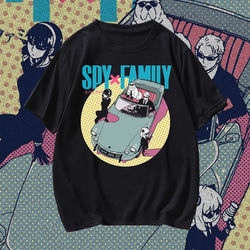 スパイxファミリークールアートデザインユニセックスアニメシャツ