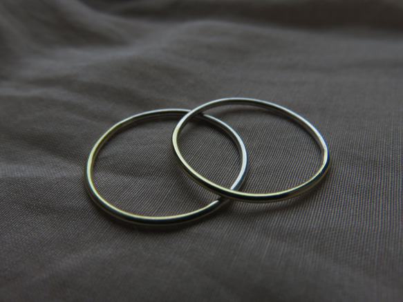 by color ring (silver&brass) 2枚目の画像
