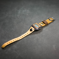 「春の福袋」ベロアとヌメ革の2TONE腕時計×レザーメッシュ スマホショルダー 8枚目の画像