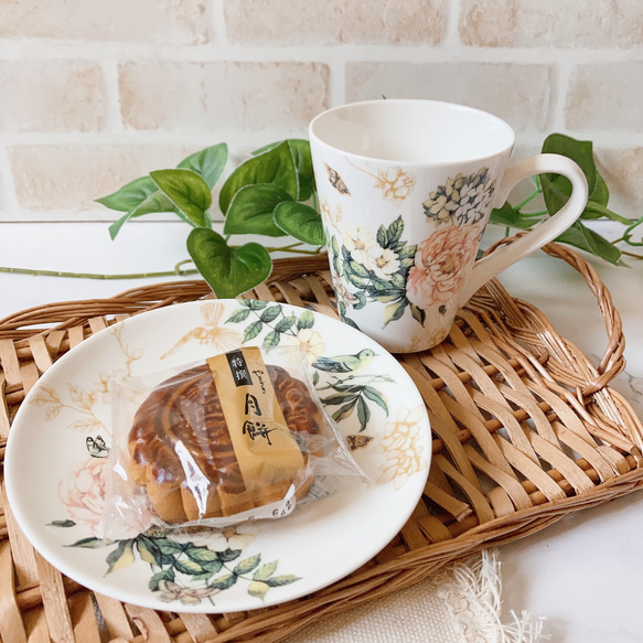 SALE】シノワズリ✖️メタリックゴールドのマグカップ・プレートセット