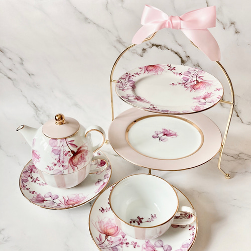 くすみピンクの花柄ティーフォーワン ポット・急須 ℒ𝓊𝒸𝒾ℴ𝓁ℯ 通販